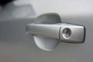 car door lock and handle
